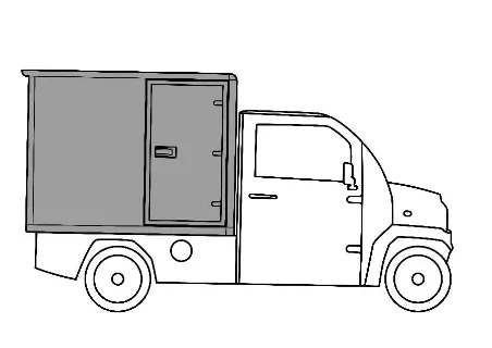 Cargo Box mit Seitentür